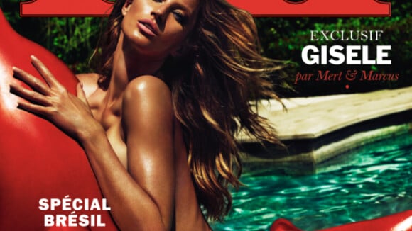 Gisele Bündchen : Entièrement nue pour ''Lui'', comme Rihanna et Kate Moss