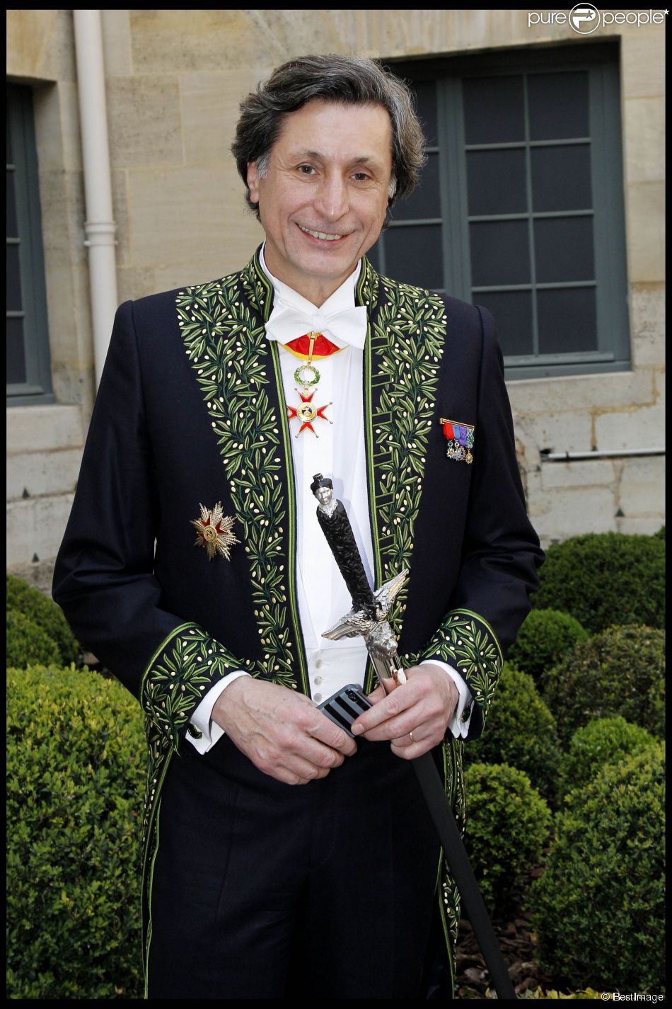 Patrick de Carolis à l&#039;Académie des Beaux-Arts à Paris, le 23 mai 2012.