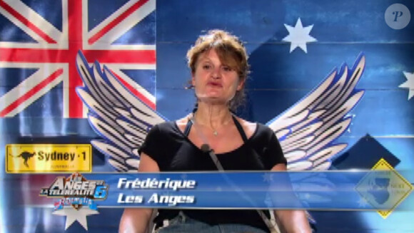 Frédérique dans Les Anges de la télé-réalité 6, épisode du mercredi 28 mai 2014 sur NRJ 12.