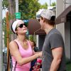 Peter Facinelli dans les rues de West Hollywood avec sa compagne Jaimie à West Hollywood, le 29 mai 2014.