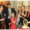 Réunion de famille à la résidence Schonenberg pour les 50 ans de la princesse Astrid de Belgique, le 2 juin 2012.