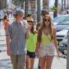 Lindsay Lohan et son frère Cody à Los Angeles, le 10 août 2012.