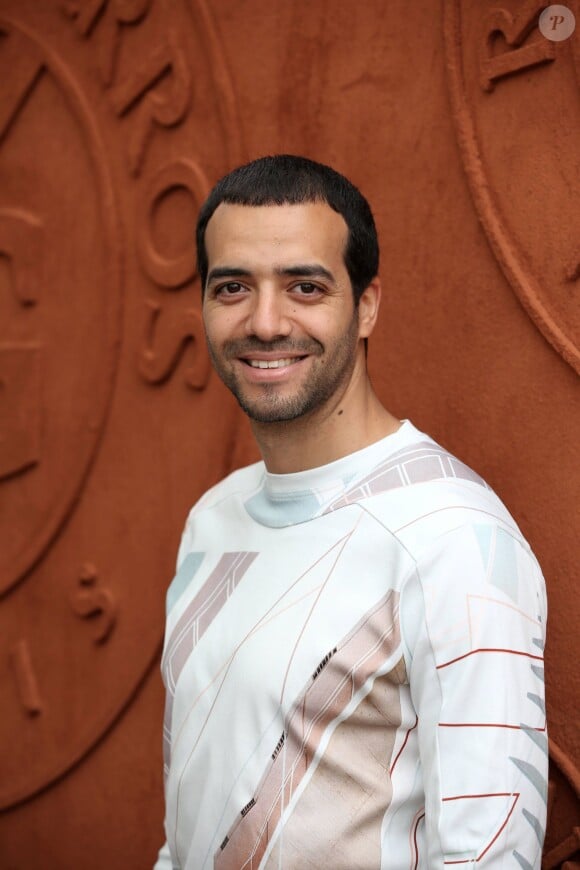 Tarek Boudali au Village Roland-Garros à Paris, le 2 juin 2014.