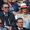 Cyrielle Clair et son mari Michel Corbiere à Roland-Garros à Paris, le 3 juin 2014.