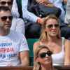 Jelena Ristic (compagne de Novak Djokovic) à Roland-Garros à Paris, le 3 juin 2014.