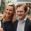 Laurence Ferrari et son mari Renaud Capuçon au village Roland-Garros à Paris, le 3 juin 2014.