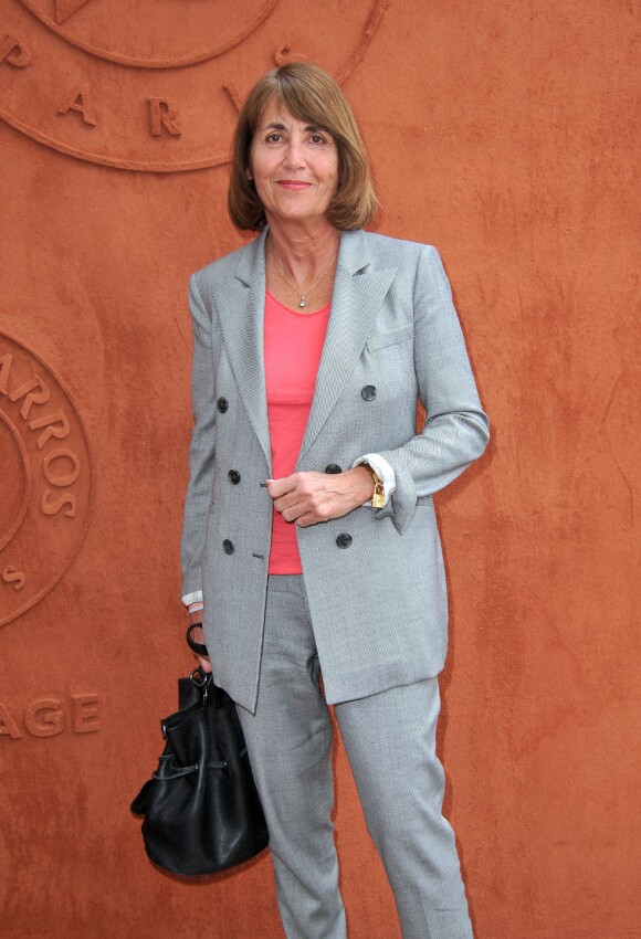 Christine Albanel au village Roland-Garros à Paris, le 3 juin 2014.