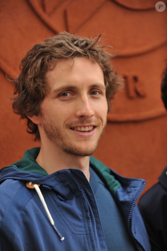 Baptiste Lecaplain au village Roland-Garros à Paris, le 3 juin 2014.