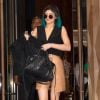 Kylie Jenner quitte l'hôtel Trump Soho à New York. Le 3 juin 2014.
