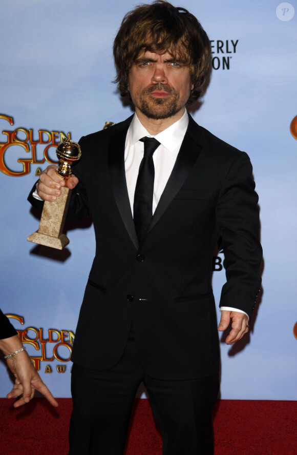 Peter Dinklage lors des Golden Globes 2012