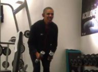Barack Obama : Filmé en pleine séance de muscu !