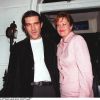 Antonio Banderas et Melanie Griffith à Londres en 1995.
 