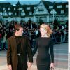 Antonio Banderas et Melanie Griffith à Deauville en 1998.
 