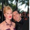 Antonio Banderas et Melanie Griffith à Cannes en mai 2001.
 
