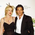  Antonio Banderas et Melanie Griffith &agrave; Madrid en 2004. 