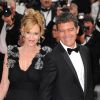 Antonio Banderas et Melanie Griffith à Cannes en mai 2011.