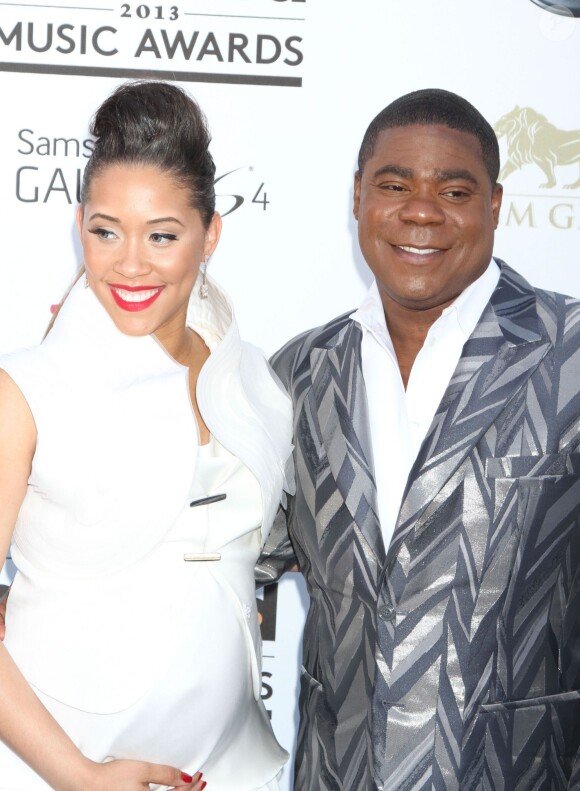 Tracy Morgan, Megan Wollover - People à la soirée "2013 Billboard Music Awards" au "MGM Grand Garden Arena" à Las Vegas, le 19 mai 2013 