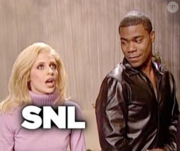 Sarah Michelle Gellar et Tracy Morgan au Saturday Night Live.
