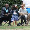 Une famille unie ! Heidi Klum et Seal emmènent leurs enfants à un match de football à Brentwood. Le 7 juin 2014