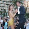 Vincent Cerutti, Silvia Notargiacomo - L'équipe de TF1 de "Danse avec les Stars" donne un show lors du 54ème Festival de Télévision de Monte-Carlo, le 8 juin 2014.