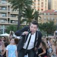  Chris Marques - L'&eacute;quipe de TF1 de "Danse avec les Stars" donne un show lors du 54&egrave;me Festival de T&eacute;l&eacute;vision de Monte-Carlo, le 8 juin 2014. 