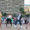 Silvia Notargiacomo, Jaclyn Spencer, Chris Marques, Fauve Hautot - L'équipe de TF1 de "Danse avec les Stars" donne un show lors du 54e Festival de Télévision de Monte-Carlo, le 8 juin 2014.