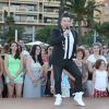 Chris Marques - L'équipe de TF1 de "Danse avec les Stars" donne un show lors du 54e Festival de Télévision de Monte-Carlo, le 8 juin 2014.
