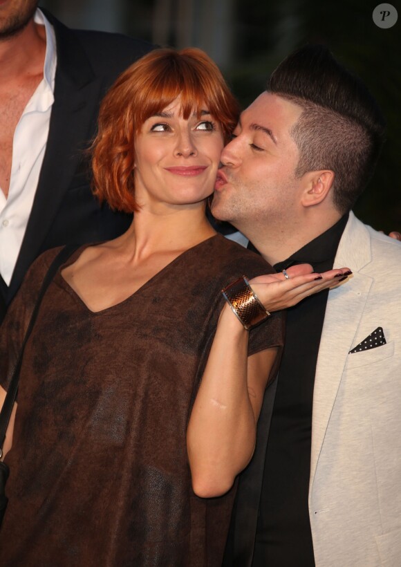 Fauve Hautot, Chris Marques - Soirée au Monte-Carlo Bay lors du 54e Festival de Télévision de Monte-Carlo, le 8 juin 2014.