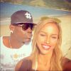 Fanny Neguesha et son fiancé Mario Balotelli, photo publiée sur son compte Instagram le 9 juin 2014