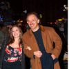 Rik Mayall avec sa fille Rosie à Londres le 18 janvier 2002.