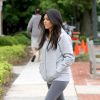 Kourtney Kardashian, enceinte, fait du shopping dans les Hamptons. Southampton, le 10 juin 2014.