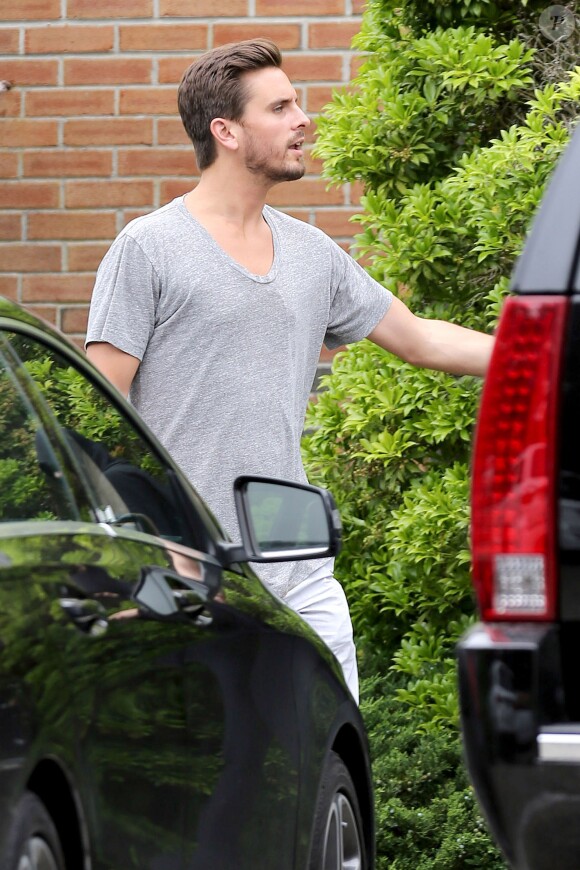 Scott Disick en séjour dans les Hamptons, le 10 juin 2014.
