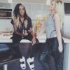 Ireland Baldwin et la rappeuse bisexuelle Angel Haze s'affichent très proches et complices depuis mai 2014 sur les réseaux sociaux.