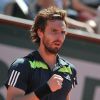 Ernests Gulbis à Roland-Garros à Paris le 6 juin 2014.