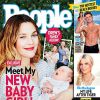 Drew Barrymore a présenté au monde sa deuxième petite fille en posant en couverture du magazine "People", en mai 2014.