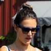 Exclusif - Alessandra Ambrosio au Brentwood Country Mart à Los Angeles, le 12 juin 2014.
