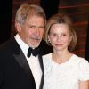 Calista Flockhart et Harrison Ford à la 86ème cérémonie des Oscars le 2 mars 2014