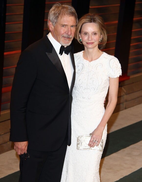 Calista Flockhart et Harrison Ford à la 86ème cérémonie des Oscars le 2 mars 2014