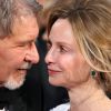 Calista Flockhart et son mari Harrison Ford - 86ème cérémonie des Oscars à Hollywood, le 2 mars 2014. 