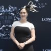 Kate Winslet en Narciso Rodriguez lors du 165e "Prix de Diane Longines" à l'hippodrome de Chantilly le 15 juin 2014.