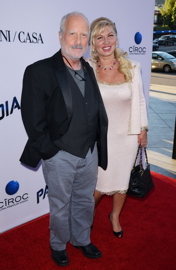 Richard Dreyfuss et son épouse Svetlana Erokhin à Los Angeles, le 8 août 2013.