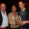 Exclusif - Roger Zabel, Hermine de Clermont-Tonnerre, Steevy Boulay - Soirée de lancement du livre "Radiographie" de Laurent Ruquier au Buddha-Bar à Paris, le 16 juin 2014.