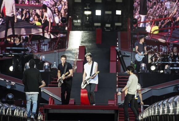 One Direction en concert au Parken Stadium de Copenhague le 16 juin 2014