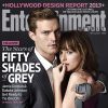 Jamie Dornan et Dakota Johnson font la couverture d'Entertainment Weekly pour Fifty Shades of Grey.
