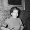 Maria Callas à Paris en 1970.