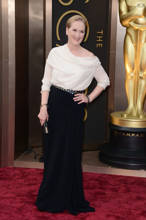 Meryl Streep à Hollywood, Los Angeles, le 2 mars 2014.