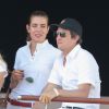 Guillaume Canet et Charlotte Casiraghi - Jumping International de Cannes le 12 Juin 2014