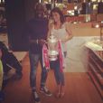 Ludivine Sagna et son époux Bacary avec la Cup le 18 mai 2014