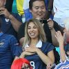 Fanny, la compagne de Mathieu Valbuena lors du match France-Suisse à Salvador de Bahia, le 20 juin 2014