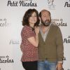 Valérie Lemercier et Kad Merad - Avant-première du film "Les vacances du Petit Nicolas" au Gaumont Opéra à Paris le 22 juin 2014